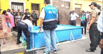 Municipalidad de Lima retiró piscinas portátiles por obstruir calles