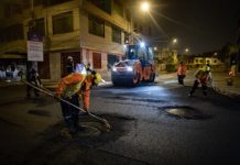 Comas: Municipalidad de Lima inicia reparación de pistas en Av. Carabayllo