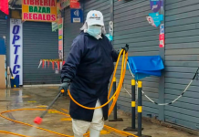 Municipalidad de Chorrillos realiza plan de desinfección de mercados