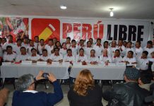 LISTA DE CANDIDATOS POR LIMA DE PERU LIBRE FUE DECLARADA INADMISIBLE