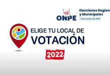 ONPE: Elige tu local de votación de manera fácil y en línea