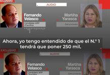 AUDIOS REVELARÍAN SUPUESTO COBRO DE CUPOS PARA CANDIDATURA MUNICIPAL DE ALIANZA PARA EL PROGRESO EN CHORRILLOS