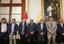 ALCALDE DE LIMA RECIBE A MISIÓN DE LA UNESCO PARA SEGUIR LA RECUPERACIÓN DEL CENTRO HISTÓRICO