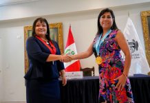 Alcaldesa de Pueblo Libre y Presidenta de la Corte Superior de Justicia de Lima firman acuerdo para implementar el Botón de Pánico
