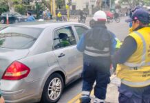 Municipalidad de Miraflores, ATU y PNP multan a 16 taxis informales con más de S/256 000