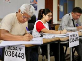 El 87 % de miembros de mesa de la primera vuelta recibieron compensación económic