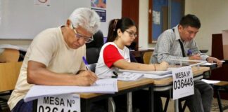 El 87 % de miembros de mesa de la primera vuelta recibieron compensación económic