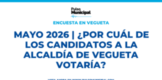 Encuesta: MAYO 2026 | ¿Por cuál de los candidatos a la Alcaldía de VEGUETA votaría? (VEGUETA)