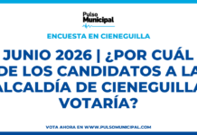 Encuesta: JUNIO 2026 | ¿Por cuál de los candidatos a la Alcaldía de CIENEGUILLA votaría? (CIENEGUILLA)
