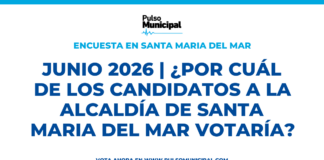 Encuesta: JUNIO 2026 | ¿Por cuál de los candidatos a la Alcaldía de SANTA MARIA DEL MAR votaría? (SANTA MARIA DEL MAR)
