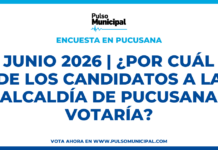Encuesta: JUNIO 2026 | ¿Por cuál de los candidatos a la Alcaldía de PUCUSANA votaría? (PUCUSANA)