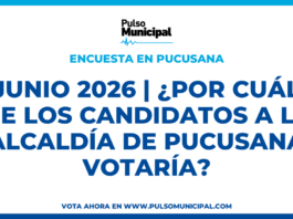 Encuesta: JUNIO 2026 | ¿Por cuál de los candidatos a la Alcaldía de PUCUSANA votaría? (PUCUSANA)