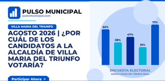 AGOSTO 2026 | ¿Por cuál de los candidatos a la Alcaldía de VILLA MARIA DEL TRIUNFO votaría? — VILLA MARIA DEL TRIUNFO