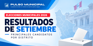 Pulso Municipal publica su medición de septiembre en nueve distritos de Lima