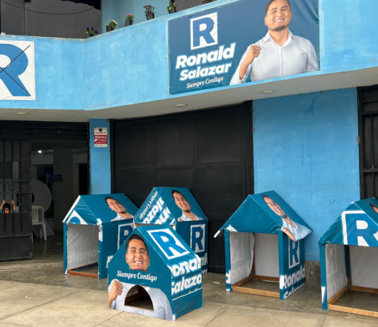 CIENEGUILLA: TRANSFORMAN MATERIAL ELECTORAL EN REFUGIOS PARA MASCOTAS EN ABANDONO Y BOLSAS DE COMPRA PARA MADRES DE OLLAS COMUNES